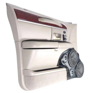 Custom Speaker Pods Dual 6.5″ and Dual Tweeter Speaker Pods for the Front Door of a 03-12 Lincoln Towncar