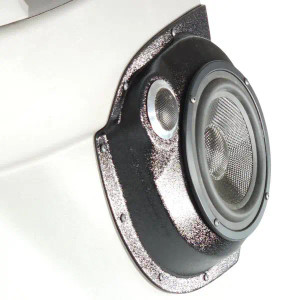 Single 6.5″ and Single Tweeter Speaker Pods for the Rear Door of a 07-11 Toyota Camry