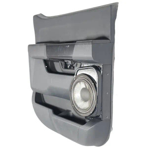 Custom Speaker Pods Single 8″ Speaker Pods for the Rear Door of a 21-24 Ford F-150-Ford F-250 F-350 Crew Cab