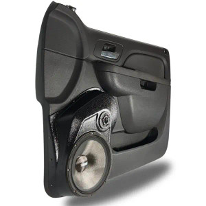 Single 10″ and Single 3.5″ Speaker Pods for the Front Door of a 10-14 GM Full Size Truck Upper Handle Single 10″ and Single 3.5″ Speaker Pods for the Front Door of a 10-14 GM Full Size Truck Upper Handle
