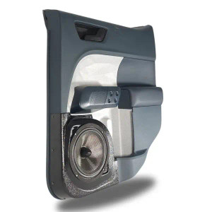 Single 8″ Speaker Pods for the Rear Door of a 22-24 Ford Maverick Single 8″ Speaker Pods for the Rear Door of a 22-24 Ford Maverick
