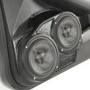 Dual 6.5″ Speaker Pods for the Front Door of a 21-24 Honda Civic 4 Door