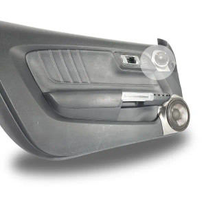Single 8″ Speaker Pods for the Front Door of a 15-23 Ford Mustang Single 8″ Speaker Pods for the Front Door of a 15-23 Ford Mustang