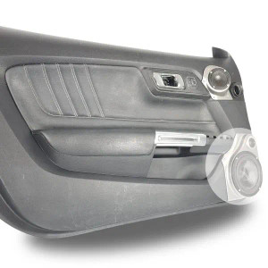 Custom Speaker Pods Single 3.5″ Speaker Pods for the Front Door of a 15-23 Ford Mustang