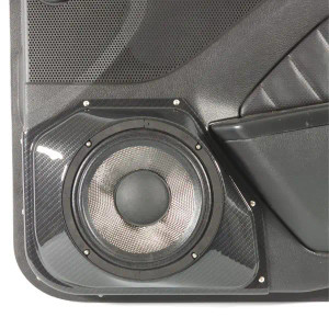 Single 8″ Speaker Pods for the Front Door of a 10-14 Ford Mustang