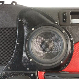 Custom Speaker Pods Single 6.5″ Speaker Pods for the Front Door of a 05-09 Ford Mustang