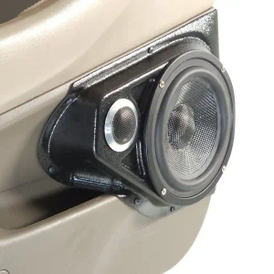 Custom Speaker Pods Single 6.5″ and Single Tweeter Speaker Pods for the Rear Door of a 98-02 Honda Accord 4 Door