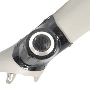 Custom Speaker Pods Single Tweeter Speaker Pods for the A-Pillar of a 13-18 Nissan Altima