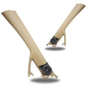 Custom Speaker Pods Single 3.5″ Speaker Pods for the A-Pillar of a 06-11 Honda Civic 4 Door