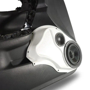 Custom Speaker Pods Single 6.5″ and Single 3.5″ Speaker Pods for the Front Door of a 13-18 Nissan Altima 4 Door