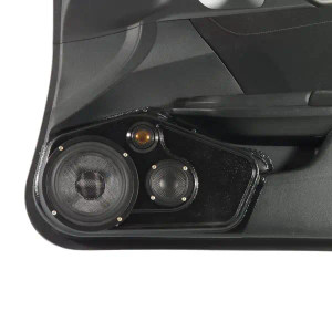 Single 6.5″ and Single 3.5″ and Single Tweeter Speaker Pods for the Front Door of a 16-20 Honda Civic 4 Door