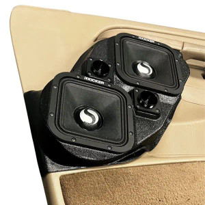 Custom Speaker Pods Dual 7″ and Dual Tweeter Speaker Pods for the Front Door of a 00-06 GM Full Size Truck