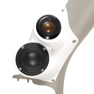 Custom Speaker Pods Single 3.5″ and Single Tweeter Speaker Pods for the A-Pillar of a 02-08 Dodge Ram-Dodge Ram