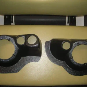 Custom Speaker Pods Custom Speaker Pods Brand – 4-Bolt – Single 5.25 in and Single Tweeter Speaker Pods for the Lower Dash of a 93-23
