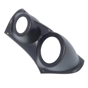 Custom Speaker Pods Single 3.5″ + Single 2″ Lower A-Pillar Speaker Pods for the 2022-2025 Hyundai Santa Cruz