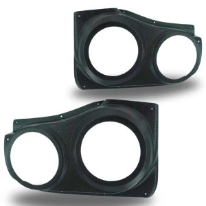 Custom Speaker Pods Dual 6.5″ Speaker Pods for the Front Door of a 96-00 Toyota Tacoma
