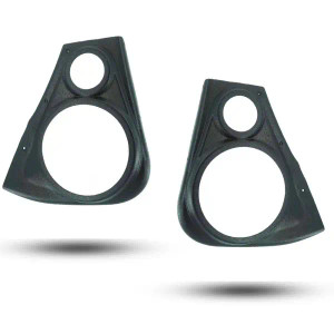 Custom Speaker Pods Single 8″ and Single 3.5″ Speaker Pods for the Rear Door of a 14-23 Jeep Cherokee