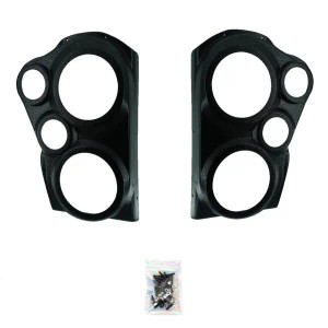 Dual 6.5″ and Dual 3.5″ Speaker Pods for the Rear Door of a 07-13 GM Full Size Pickup Extended Cab Manual Window Dual 6.5″ and Dual 3.5″ Speaker Pods for the Rear Door of a 07-13 GM Full Size Pickup Extended Cab Manual Window