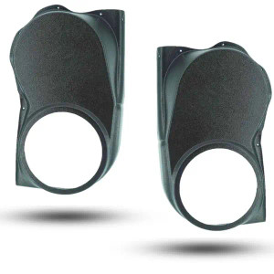 Custom Speaker Pods Single 8″ Speaker Pods for the Rear Door of a 04-14 Nissan Titan / 04-07 Nissan Armada-Infiniti QX56