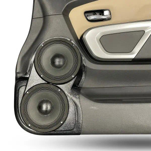 Dual 8″ Speaker Pods for the Front Door of a 15-24 Nissan Titan