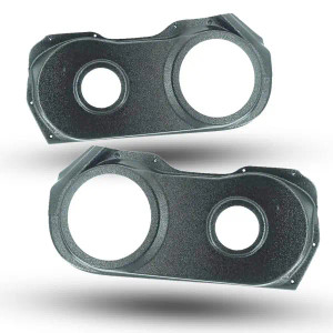 Custom Speaker Pods Single 6.5″ and Single 3.5″ Speaker Pods for the Front Door of a 10-15 Chevrolet Camaro