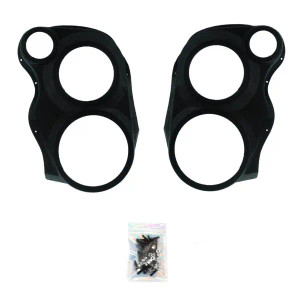Custom Speaker Pods Single 8″ and Single 6.5″ and Single 3.5″ Speaker Pods for the Front Door of a 10-14 GM Full Size Truck Upper