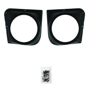Single 8″ Speaker Pods for the Rear Door of a 06-10 Ford Explorer