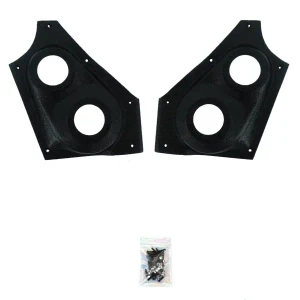 Custom Speaker Pods Dual Tweeter Speaker Pods for the Front Door of a 06-10 Ford Explorer