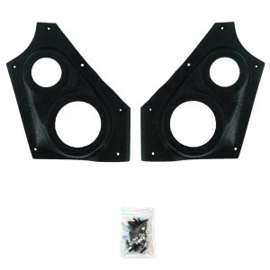 Single 3.5″ and Single Tweeter Speaker Pods for the Front Door of a 06-10 Ford Explorer