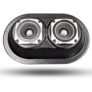 Custom Speaker Pods Brand – Dual 3.5″ Universal Flat Speaker Pods for any flat mounting location