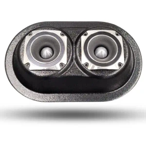 Custom Speaker Pods Custom Speaker Pods Brand – Dual 3.5″ Universal Flat Speaker Pods for any flat mounting location