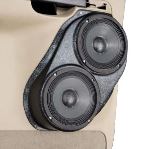 Dual 6.5″ Speaker Pods for the Rear Door of a 99-07 Ford Excursion SUV Dual 6.5″ Speaker Pods for the Rear Door of a 99-07 Ford Excursion SUV