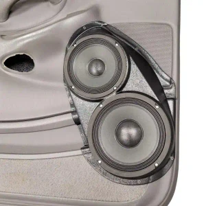 Custom Speaker Pods Single 8″ and Single 6.5″ Speaker Pods for the Front Door of a 98-02 Ford Expedition