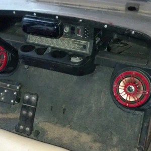 Custom Speaker Pods Brand – Special Single 6.5″ Speaker Pods for the Lower Dash of a 93-23 E-Z-Go TXT Custom Speaker Pods Brand – Special Single 6.5″ Speaker Pods for the Lower Dash of a 93-23 E-Z-Go TXT