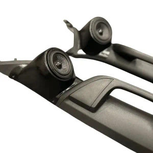 Custom Speaker Pods Single 3.5″ Speaker Pods for the A-Pillar of a 19-23 Dodge Ram 1500