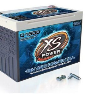 XS Power D1600 – 1500w Deep Cycle 16v 2600a Battery XS Power D1600 – 1500w Deep Cycle 16v 2600a Battery