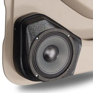 Single 8″ Speaker Pods for the Rear Door of a 15-20 GM Full Size SUV Single 8″ Speaker Pods for the Rear Door of a 15-20 GM Full Size SUV