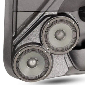 Dual 6.5″ Speaker Pods for the Front Door of a 15-23 Dodge Challenger