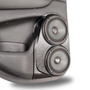 Dual 6.5″ Speaker Pods for the Rear Door of a 11-21 Jeep Grand Cherokee Dual 6.5″ Speaker Pods for the Rear Door of a 11-21 Jeep Grand Cherokee