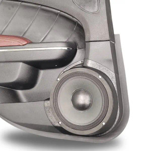 Single 8″ Speaker Pods for the Rear Door of a 11-23 Dodge Charger-Chrysler 300C