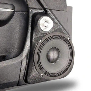 Custom Speaker Pods Single 8″ and Single Tweeter Speaker Pods for the Front Door of a 11-23 Dodge Charger-Chrysler 300C
