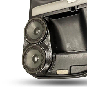 Dual 6.5″ Speaker Pods for the Rear Door of a 10-23 Toyota 4Runner