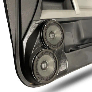 Dual 6.5″ Speaker Pods for the Front Door of a 10-23 Toyota 4Runner