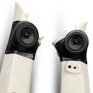 Single 3.5″ Speaker Pods for the A-Pillar of a 10-23 Toyota 4Runner