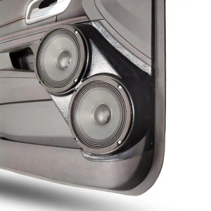 Dual 6.5″ Speaker Pods for the Front Door of a 10-17 Chevrolet Equinox-GMC Terrain SUV