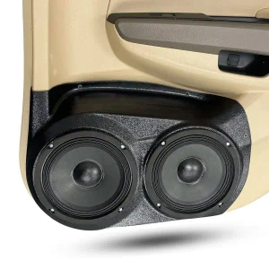 Custom Speaker Pods Dual 6.5″ Speaker Pods for the Rear Door of a 08-12 Honda Accord 4 Door