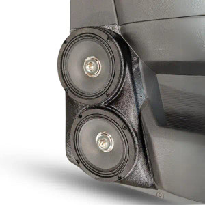 Custom Speaker Pods Dual 6.5″ Speaker Pods for the Rear Door of a 09-18 Dodge Ram-Dodge Ram Crew Cab