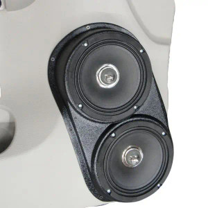 Dual 6.5″ Speaker Pods for the Front Door of a 07-09 Chevrolet Silverado-GMC Sierra Lower Handle Dual 6.5″ Speaker Pods for the Front Door of a 07-09 Chevrolet Silverado-GMC Sierra Lower Handle