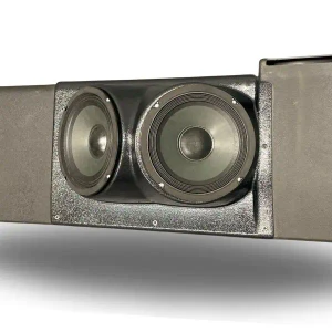 Custom Speaker Pods Single 6.5″ Speaker Pods for the Tail Panel of a 07-13 GM Full Size Pickup Regular Cab