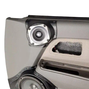 Custom Speaker Pods Single 3.5″ Speaker Pods for the Front Door of a 04-12 Chevrolet Colorado-GMC Canyon